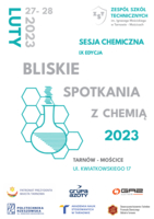 Plakat "Bliskich Spotkań z Chemią"